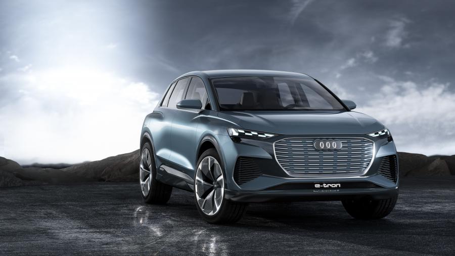  Audi Q4 e-tron Concept 2019 года  (фото 1 из 28)